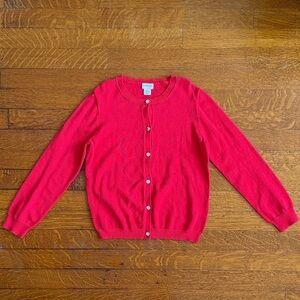 Crewcuts Red Kid's Cardigan